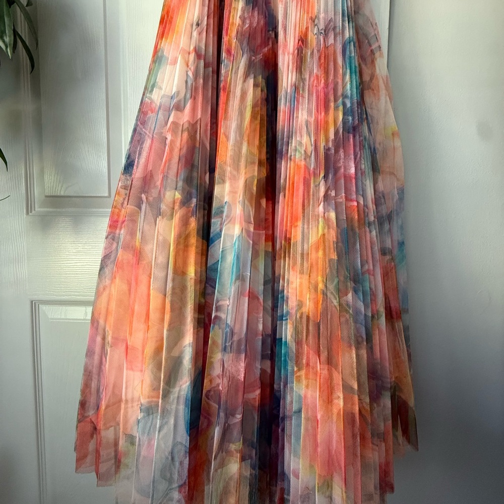 Hutch Strapless Multicolor Maxi Dress - Picture 2 of 8